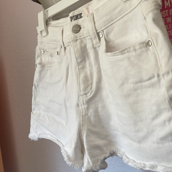 PINK High Rise Short Shorts - Picture 2 of 4